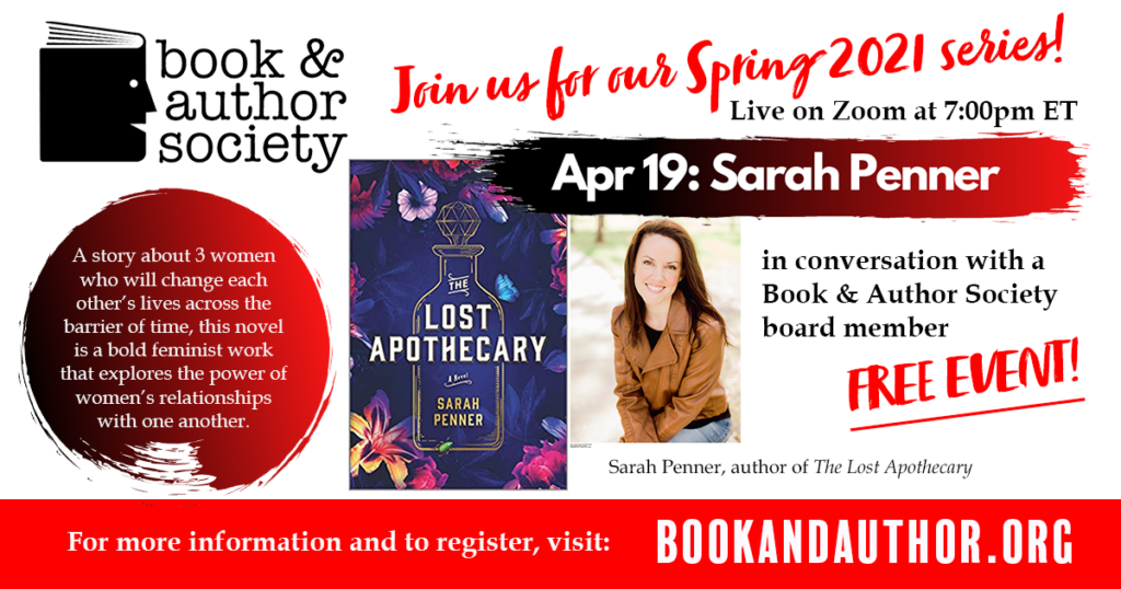 Sarah Penner Event April 19th